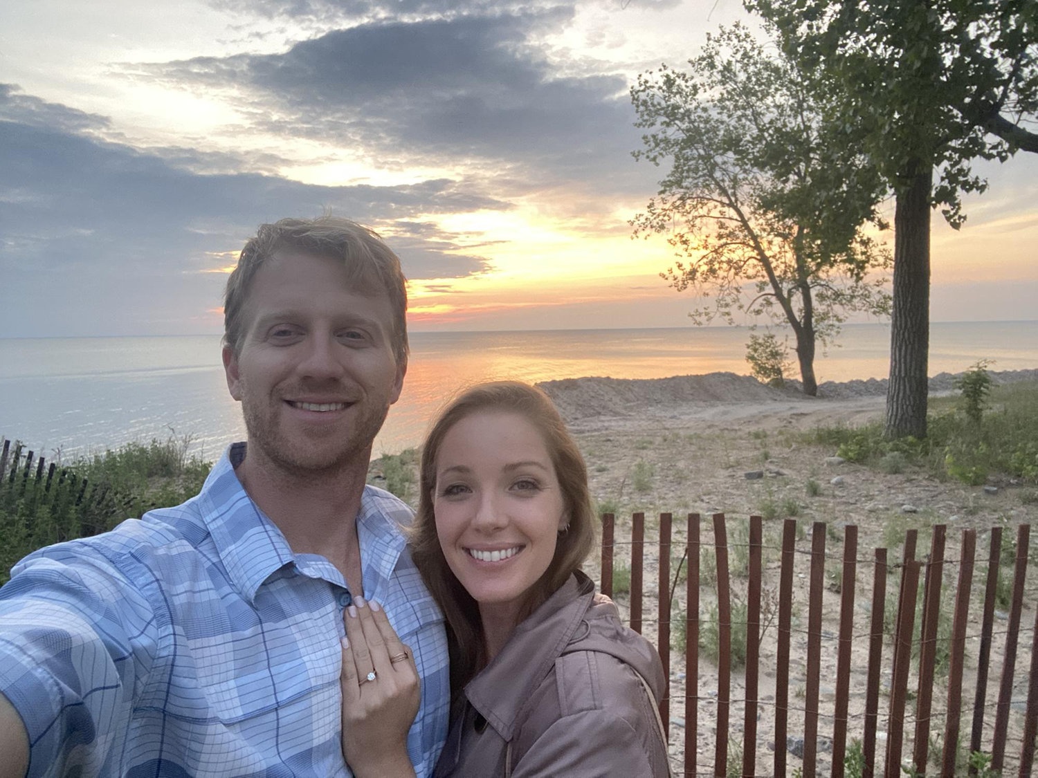 The day we got engaged!