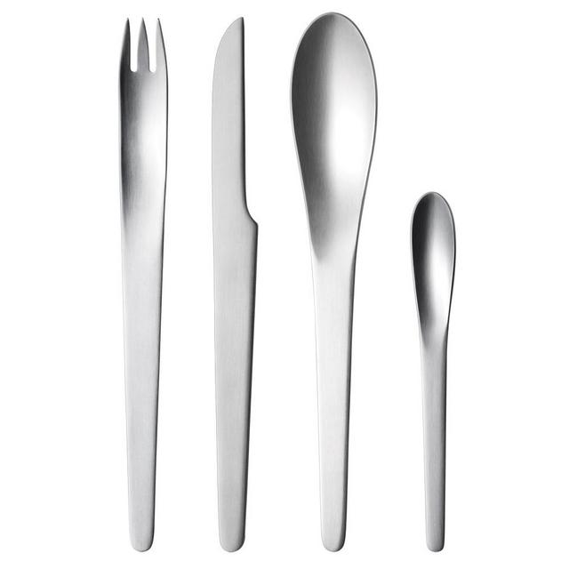 Arne Jacobsen Cutlery Set of 16, Matt