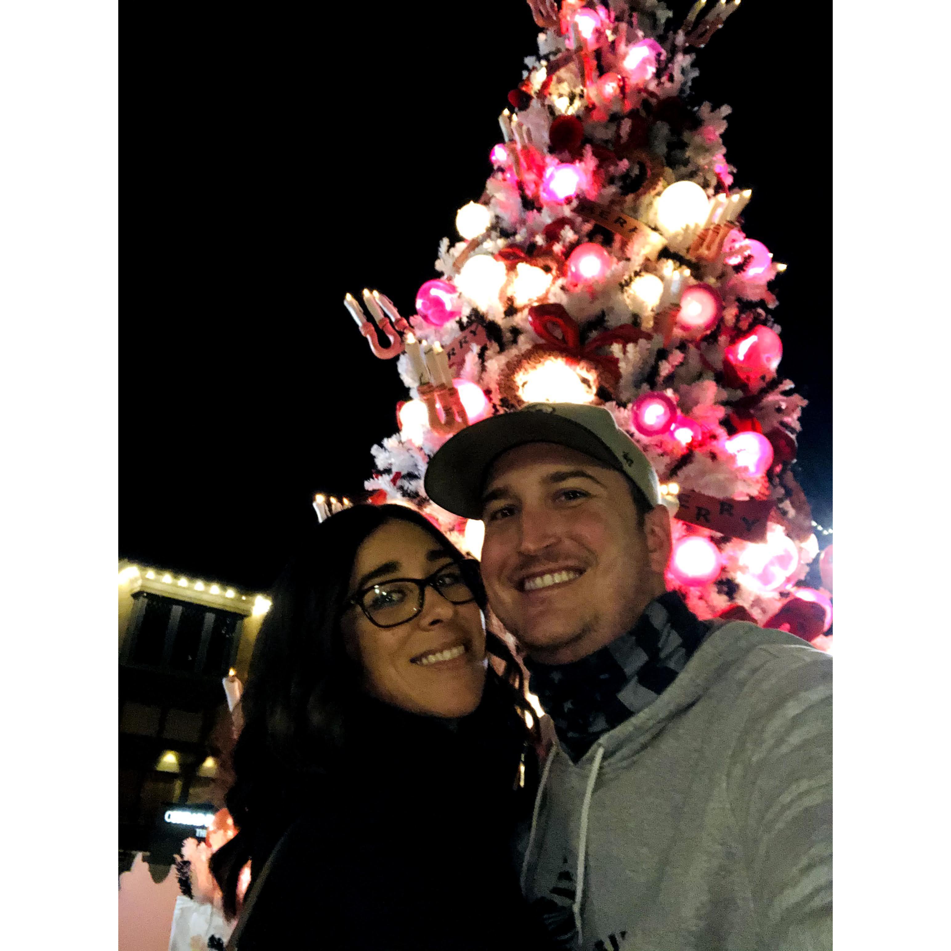 Where: Balboa Park, CA
When: December 23, 2020
Why: Our first Christmas together while dating. We became official at like 2am in the morning on January 1, 2021 after a NYE party