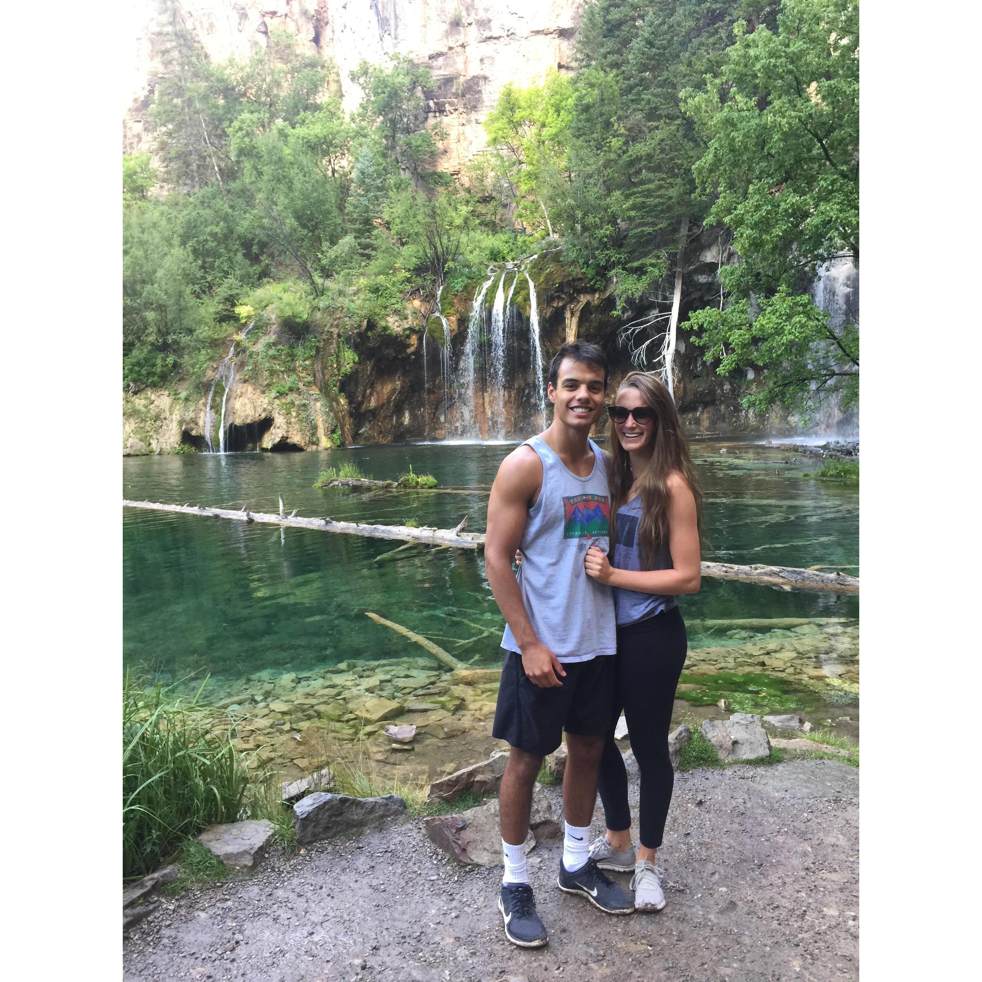 My first trip with his family to Glenwood Springs