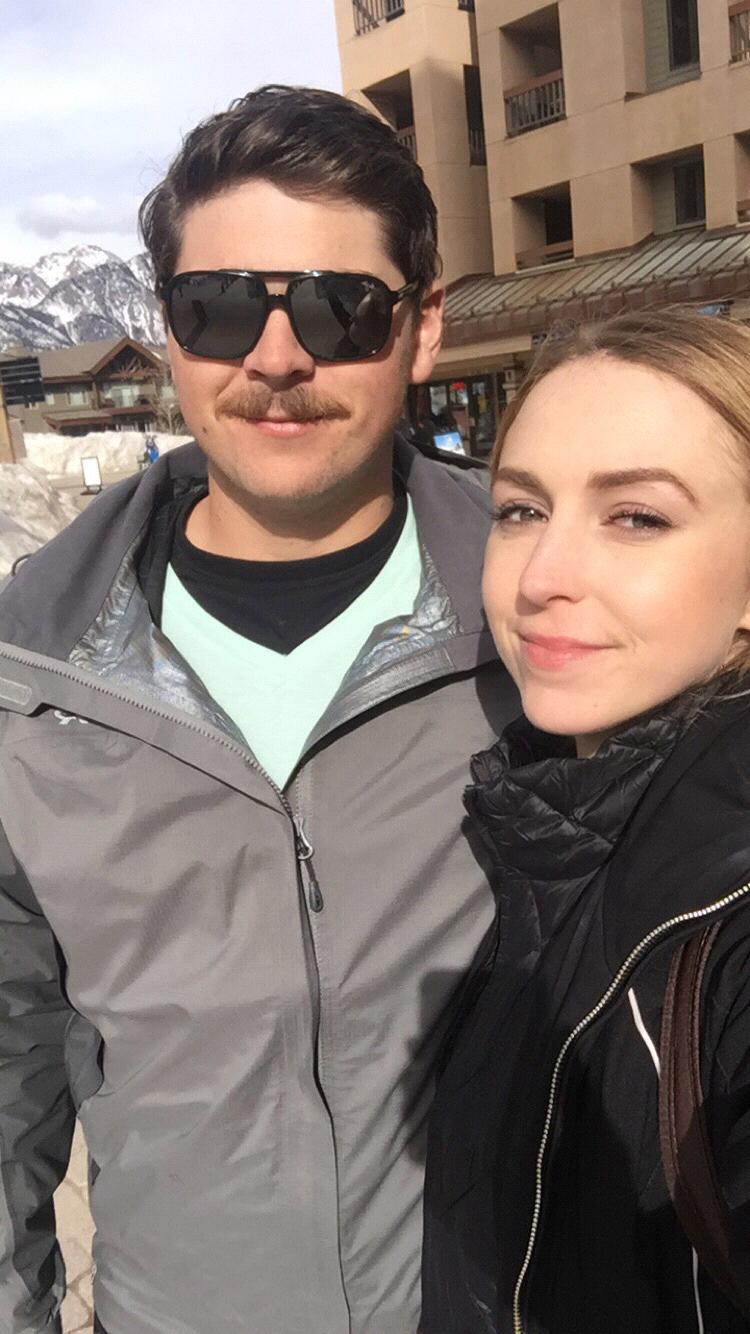 2016. Our first trip and official 1st picture together. ;)