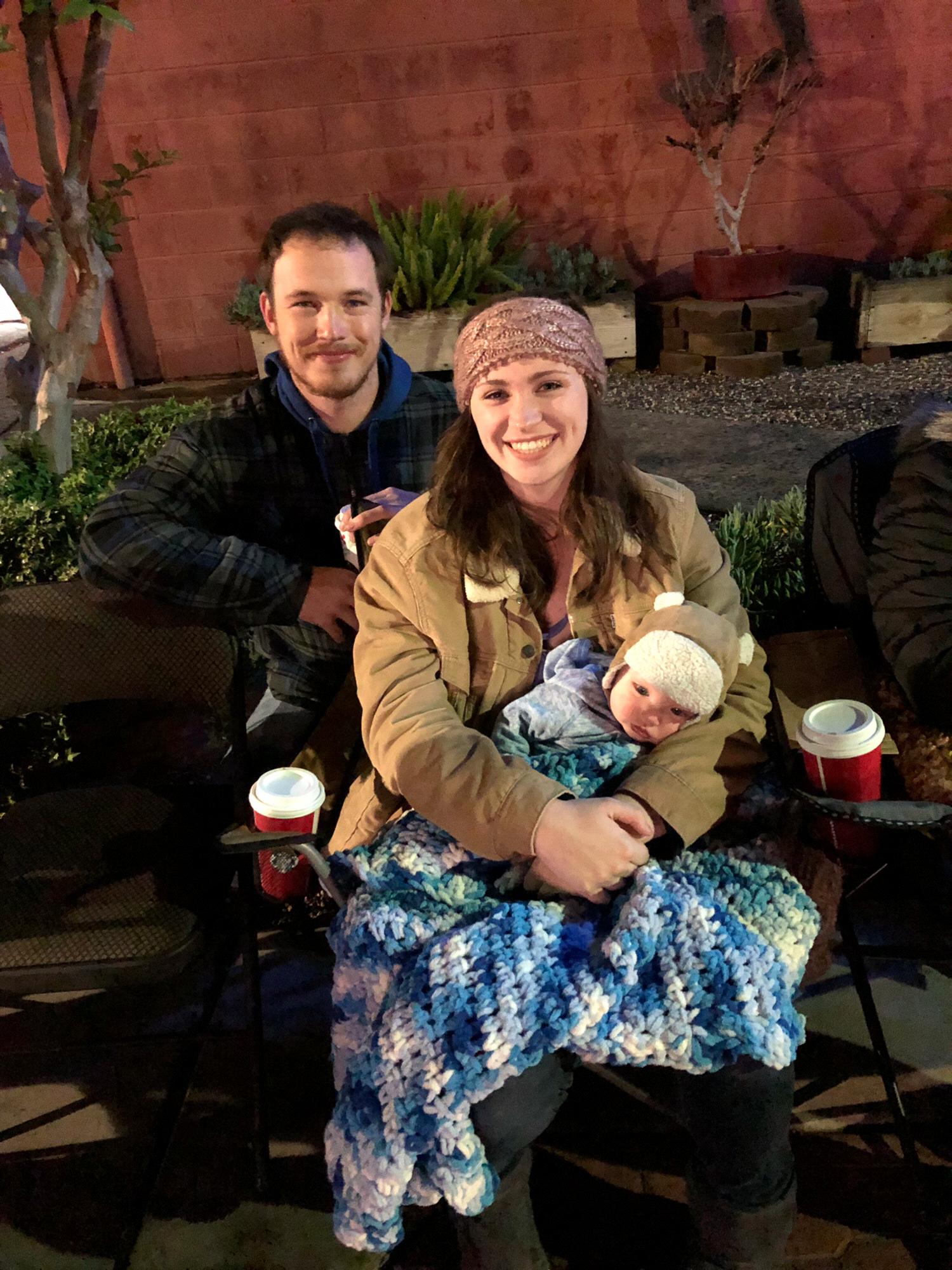 Nathan's very first Christmas Parade!