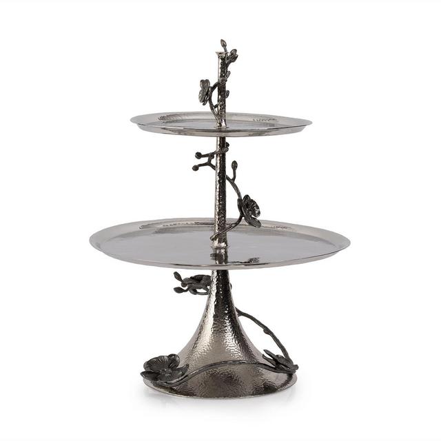 Michael Aram Black Orchid 2-Tier Etagere