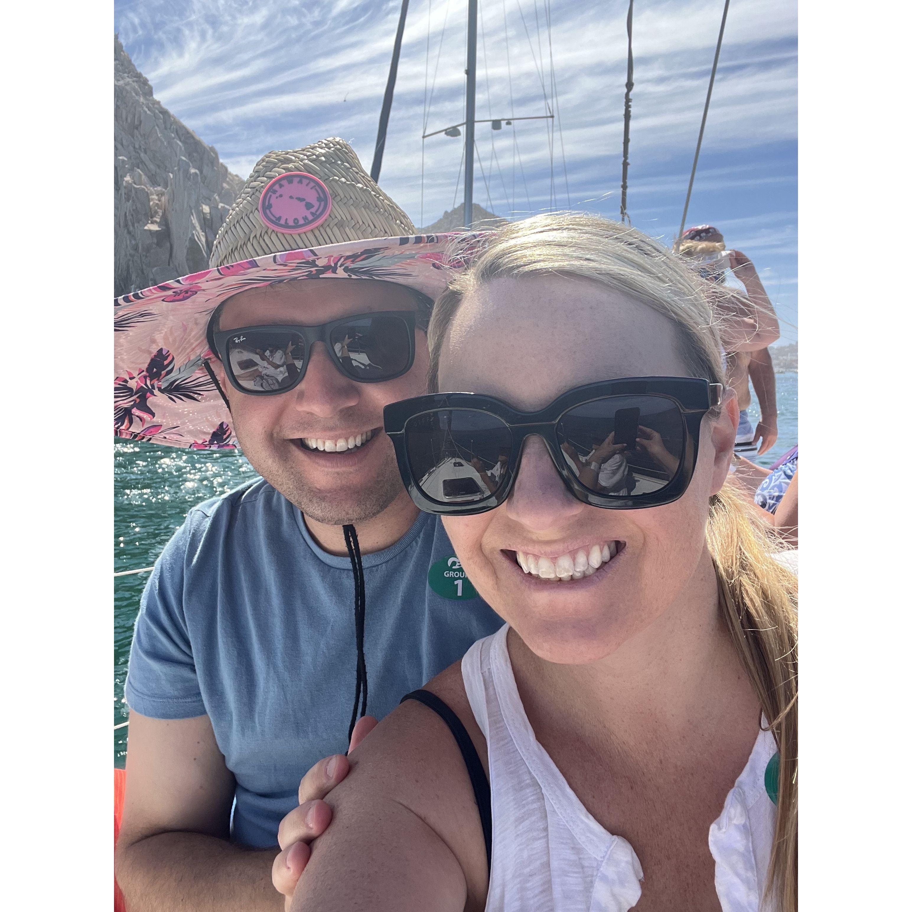 Sailing in Cabo San Lucas