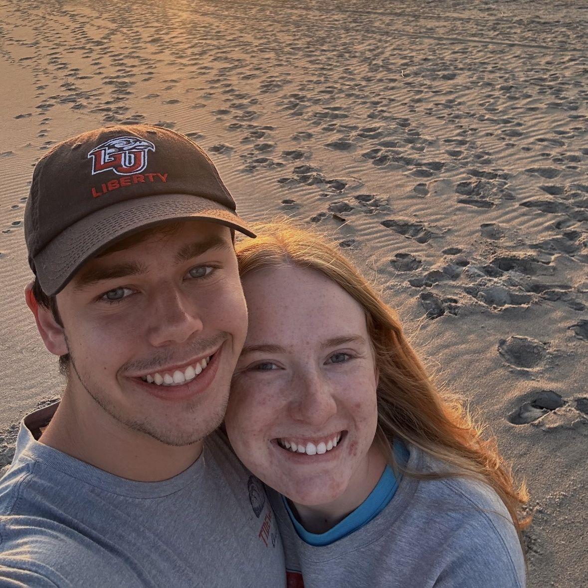 The first time at our sunrise spot.