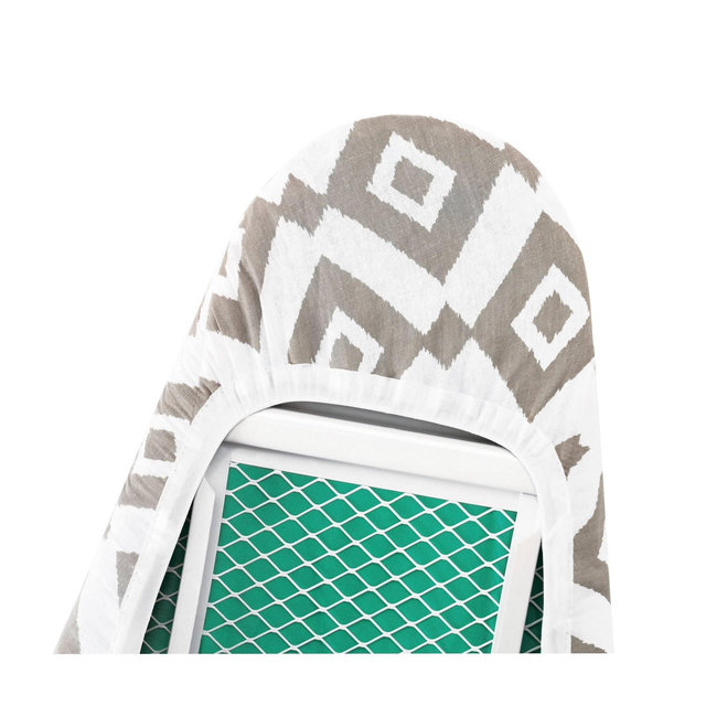 Whitmor Reversible Cover and Pad Diamonds: Scorch-Resistant Cotton Ironing Board Cover & Pad, Full Size, Adjustable