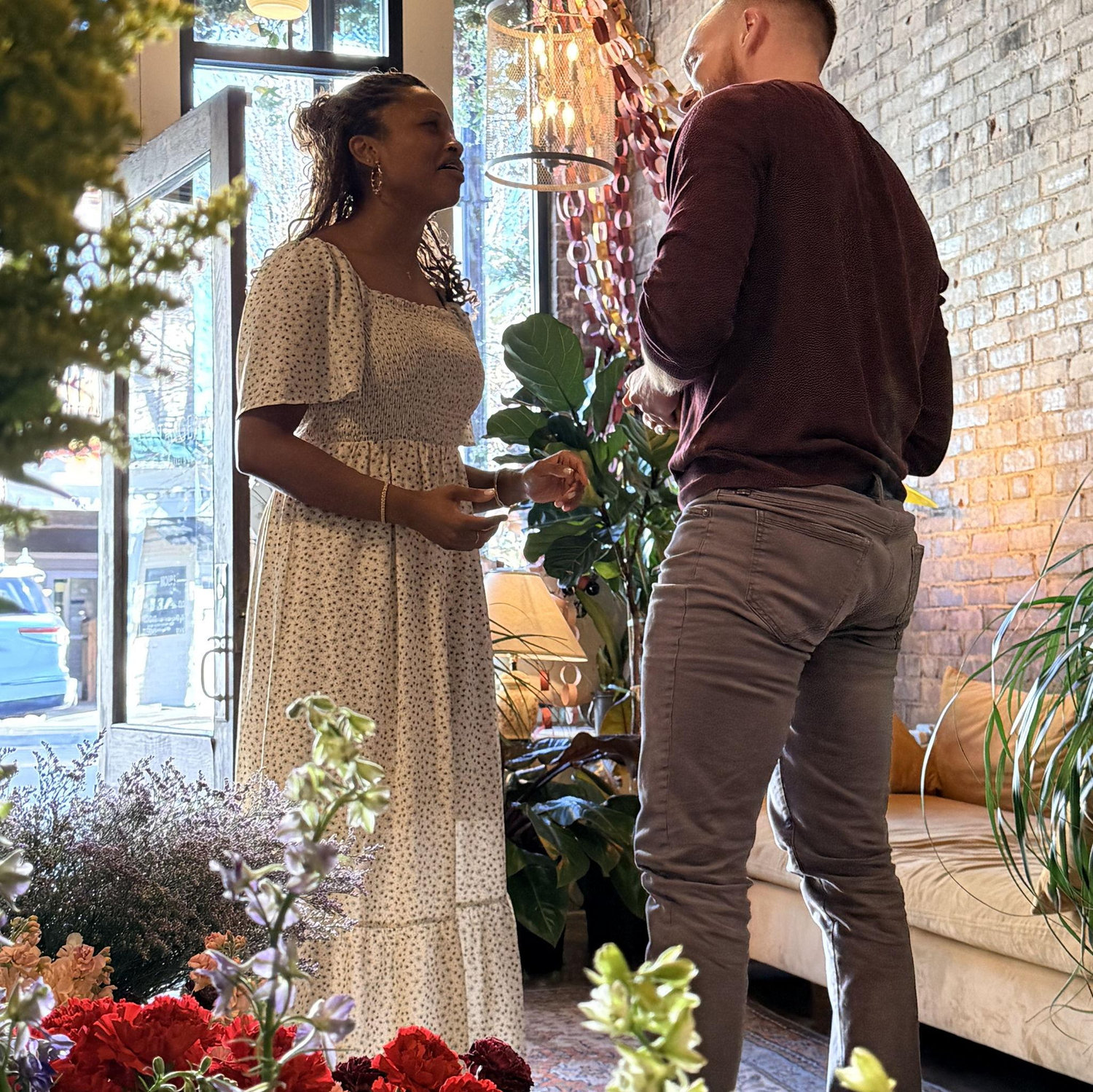 She said YES!