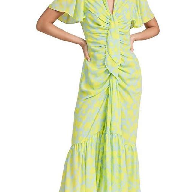 Cinq à Sept Women's Graphic Floral Peeta Dress