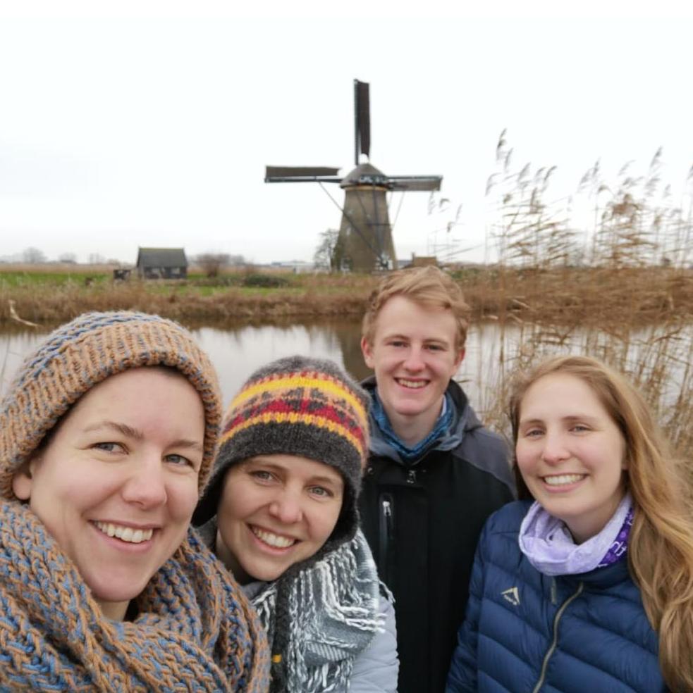 Kirsty & Fi treating us to Dutch adventures