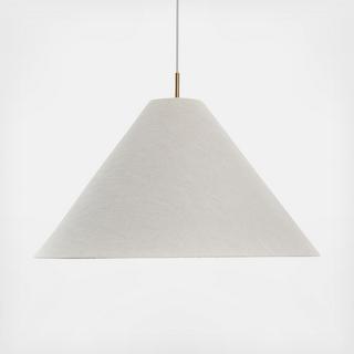 Arcinela Conical Linen Pendant Light