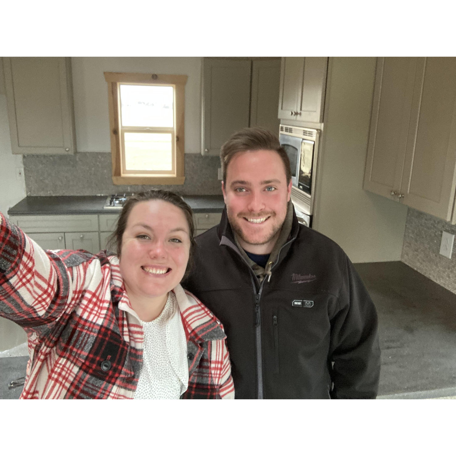 First photo in our first home!