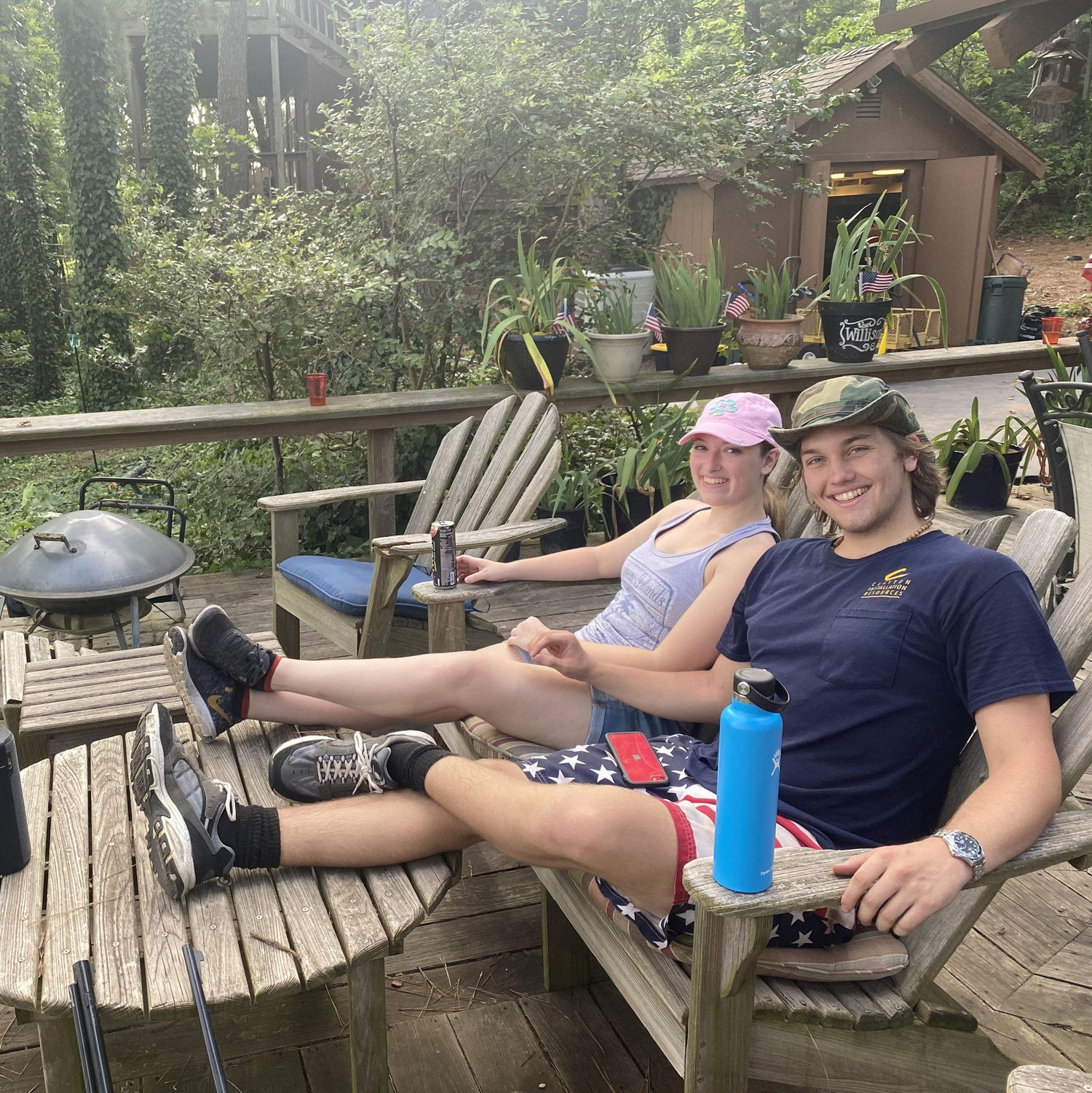 Hanging out in East TX