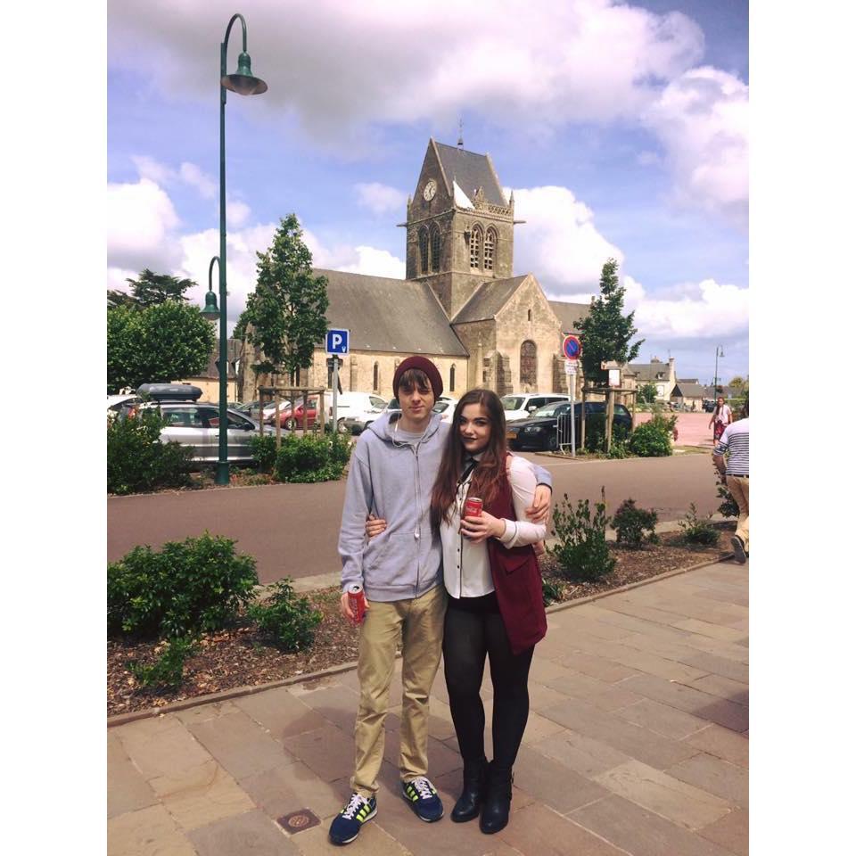 2016 - Our first holiday together in Normandy.