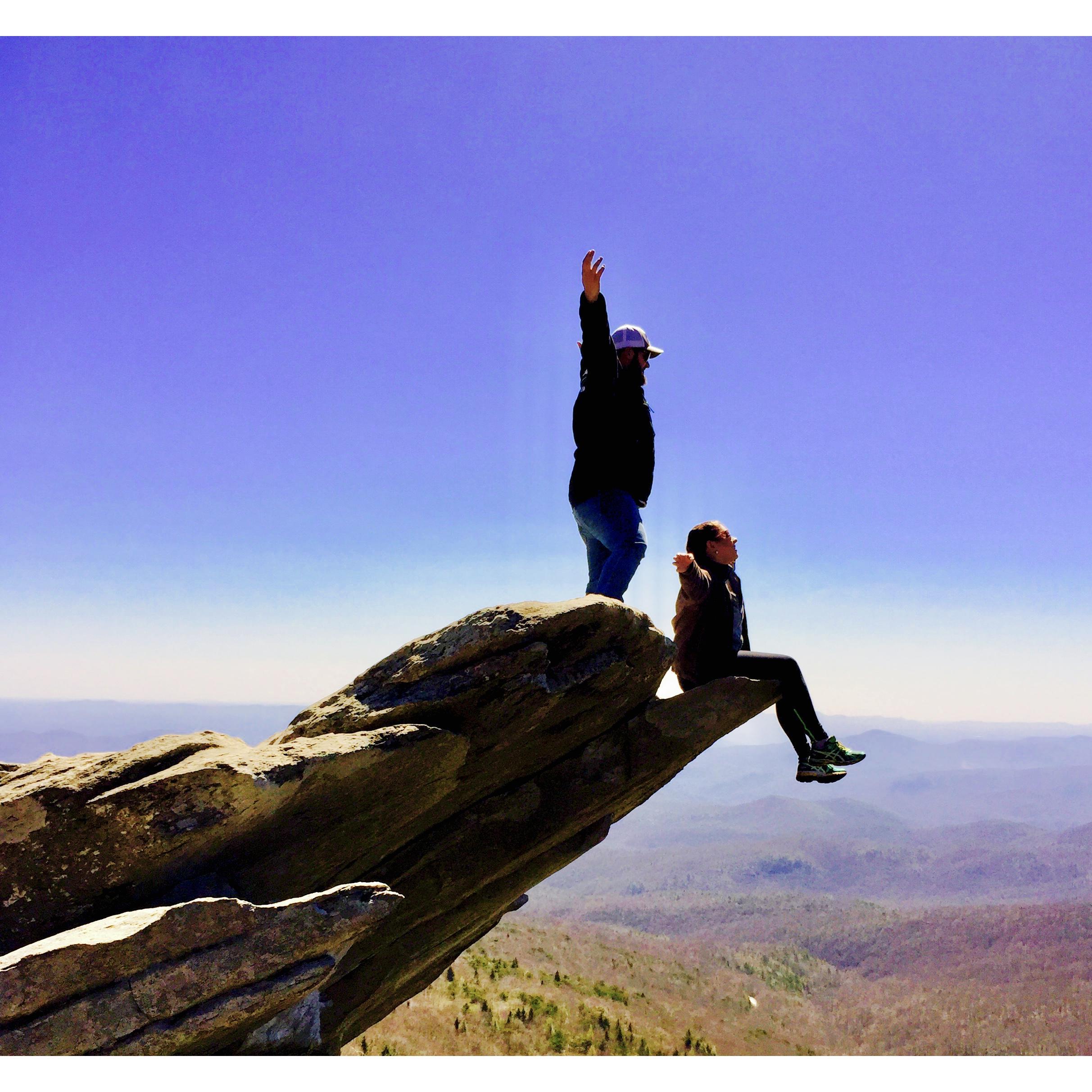 On top of the world together