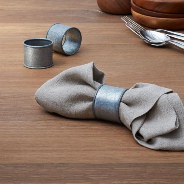 Galvanized Iron Napkin Ring