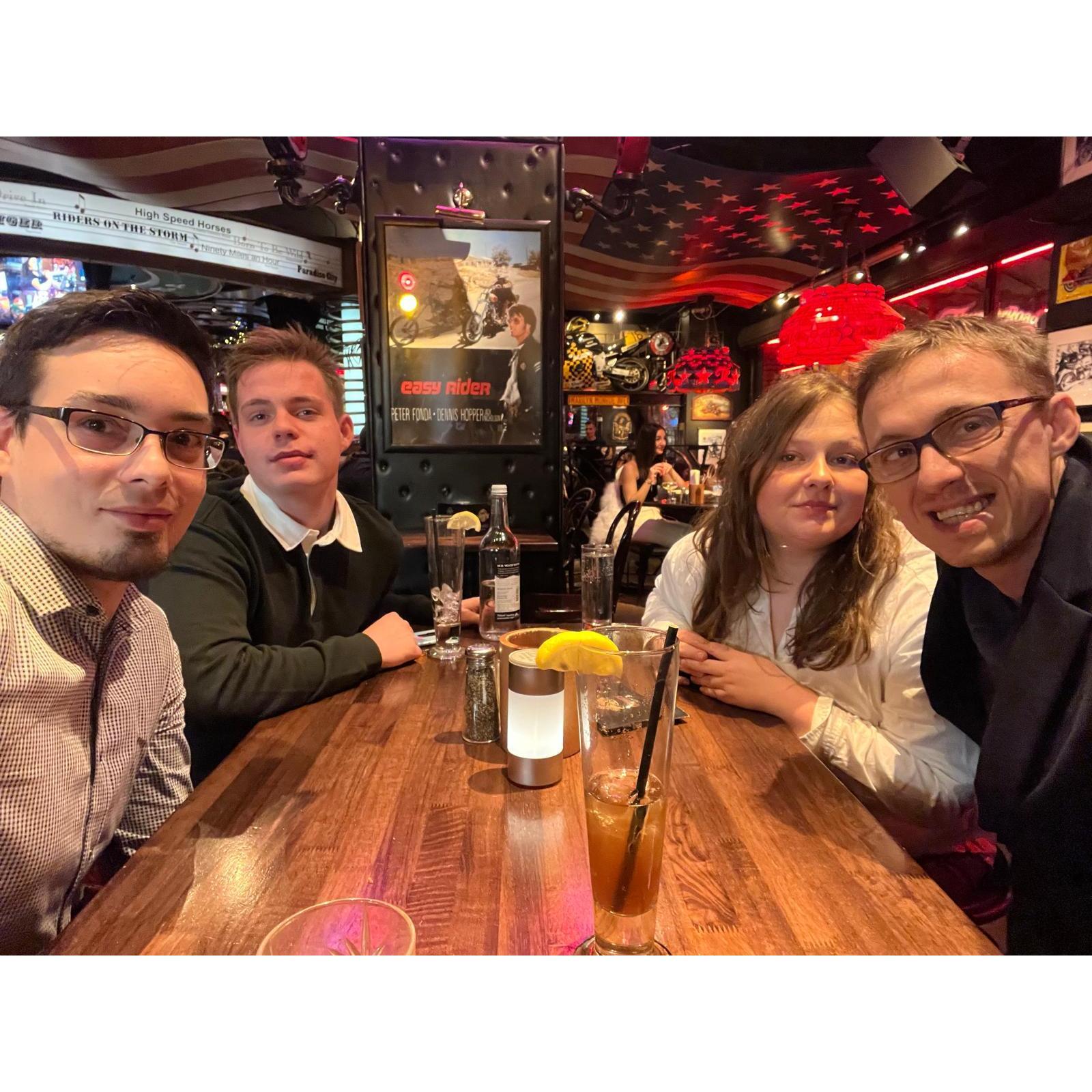 Petar, Drazen, Ana & Tomo