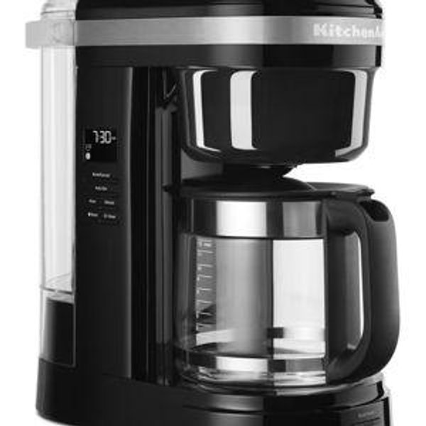12 Cup Drip Coffee Maker with Spiral Showerhead - Onyx Black | KitchenAid US
