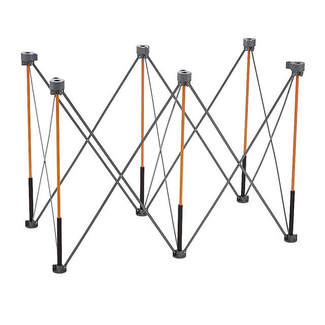 BORA Centipede CT6 36 inch Tall Portable Folding Workstand with Carry Strap, Collapsible Workbench, Construction table, Support, Sawhorse, 2Ft X 4Ft, 36 inch work height, 2,500lb weight capacity