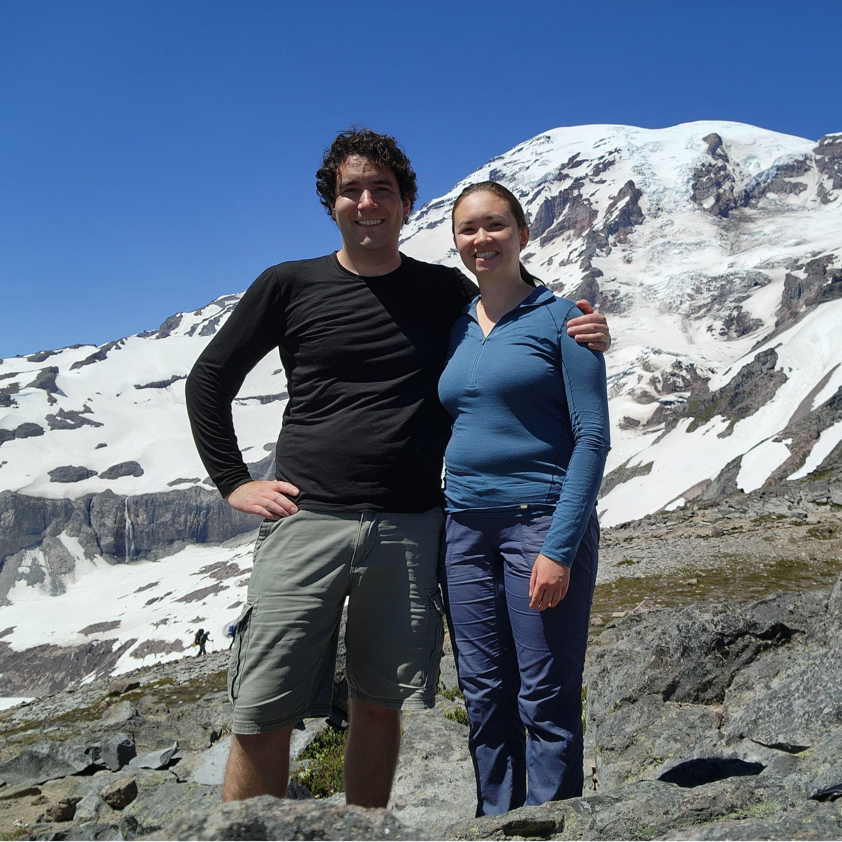 Hiking at Mt. Rainier - July 2022