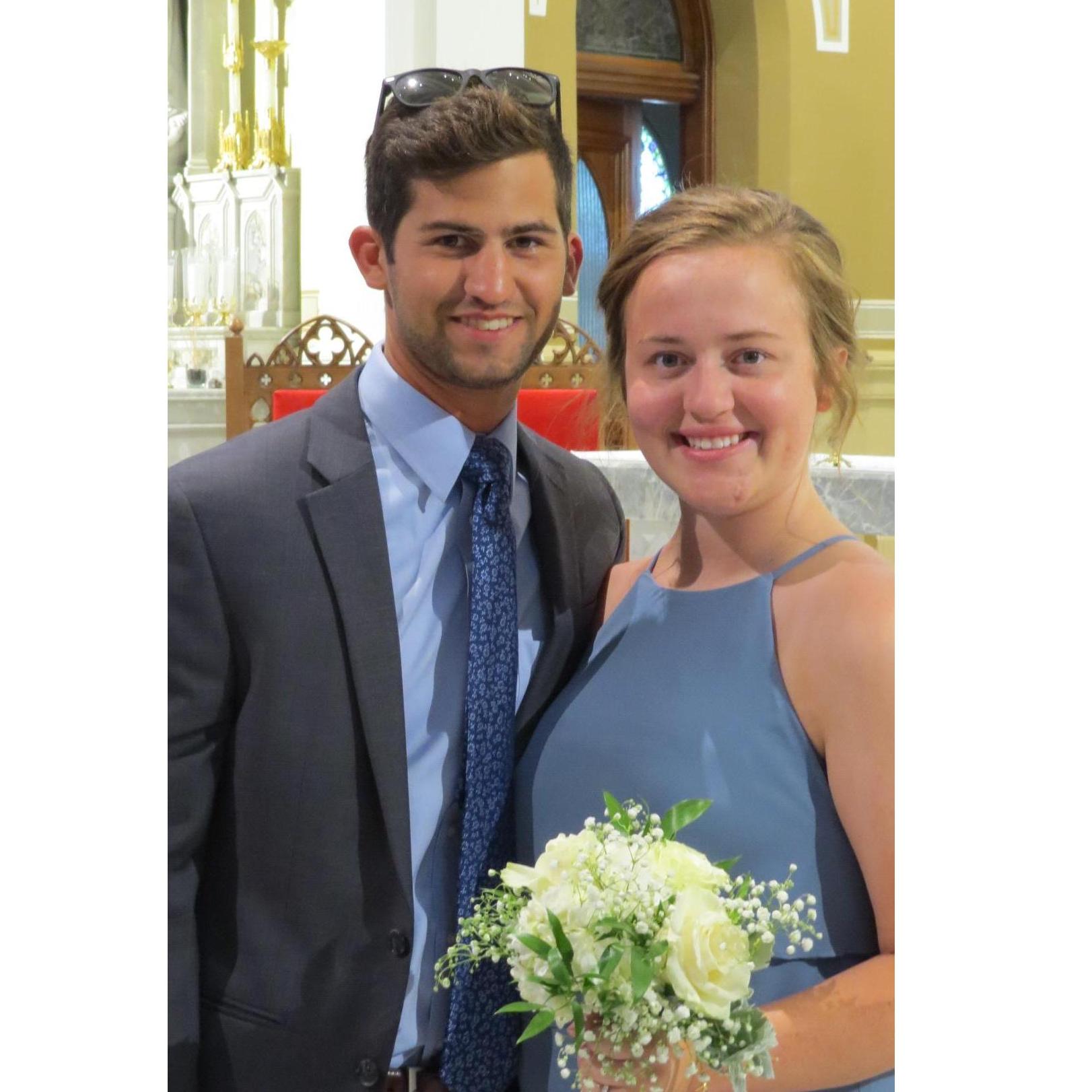 Our friends, Jess and Johnnie's Wedding