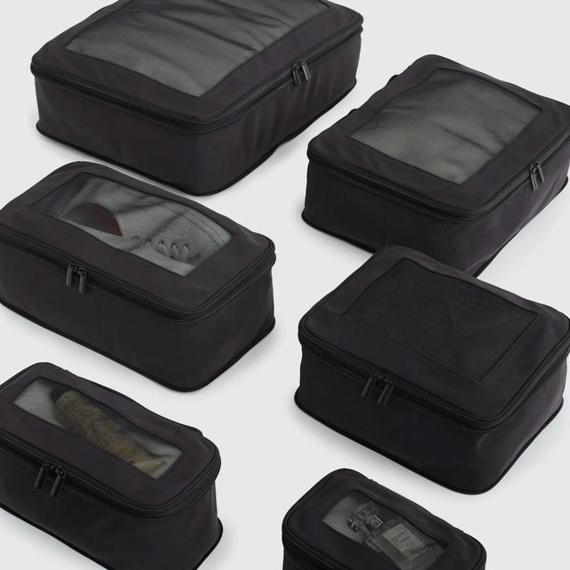 Revive Nylon Compression Packing Cubes (6-pack)