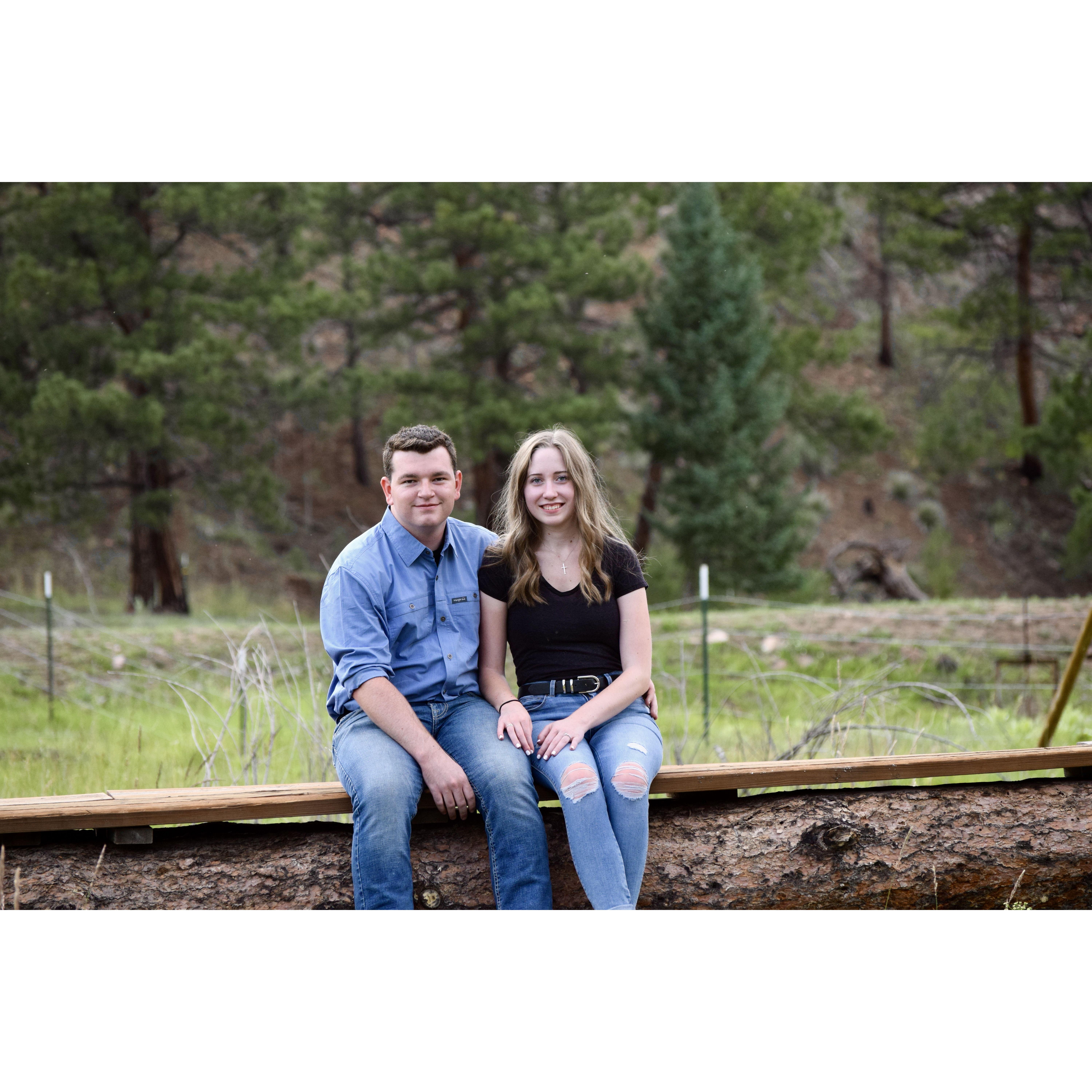 Engagement pictures July 2022 (taken by Bree Ogden)