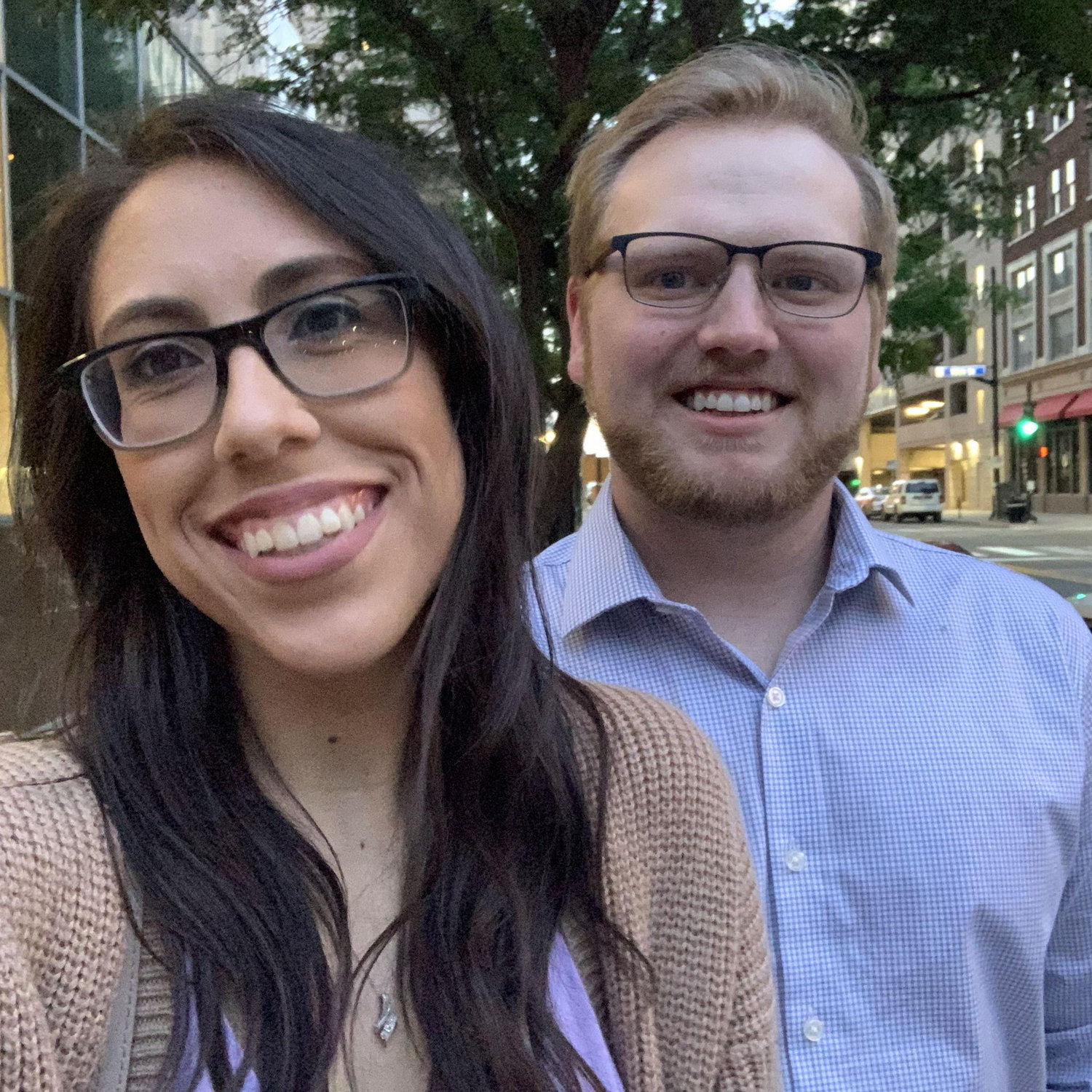 Celebrating our 6th Anniversary together in downtown Kansas City - May 2022