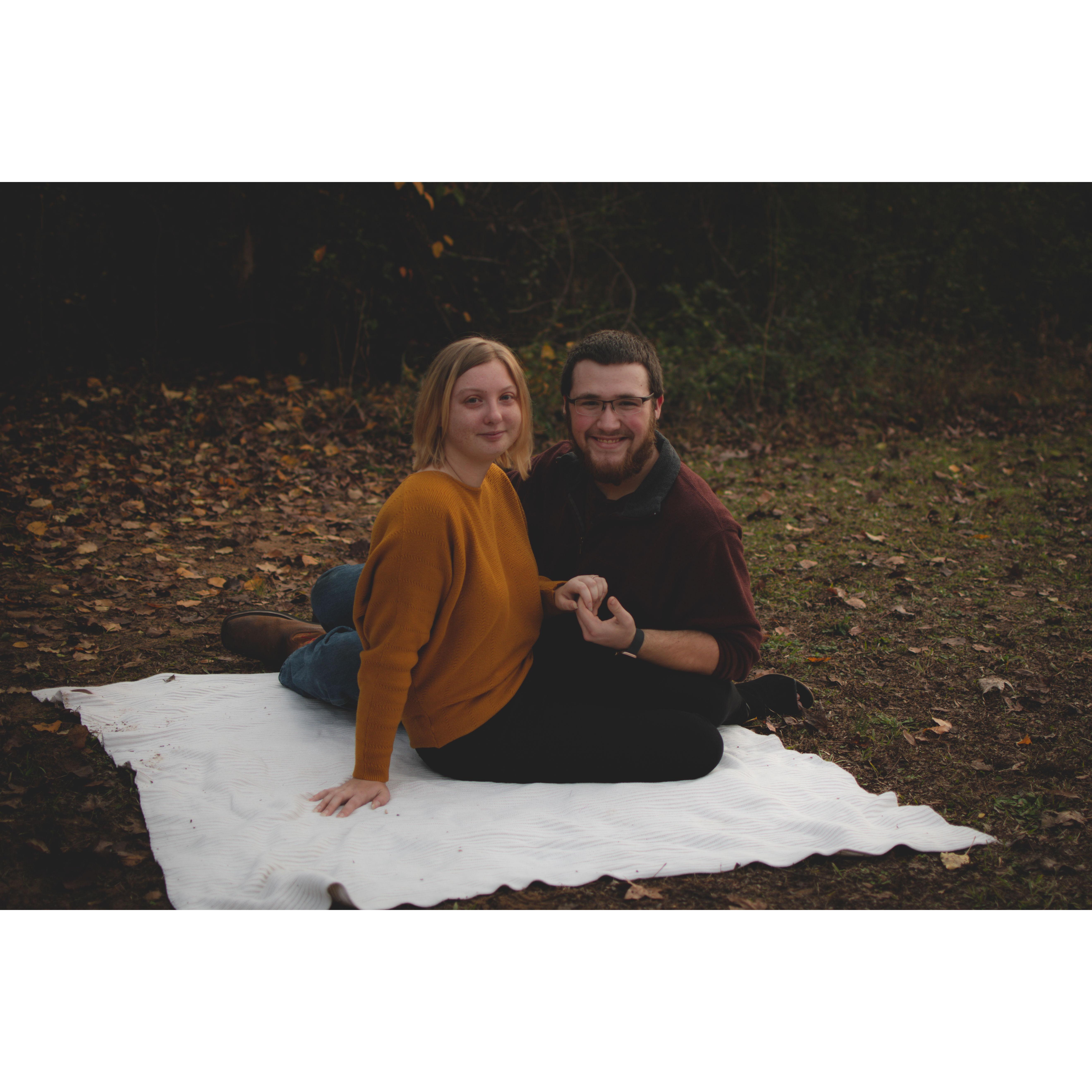 When Thomas gave my my promise ring!