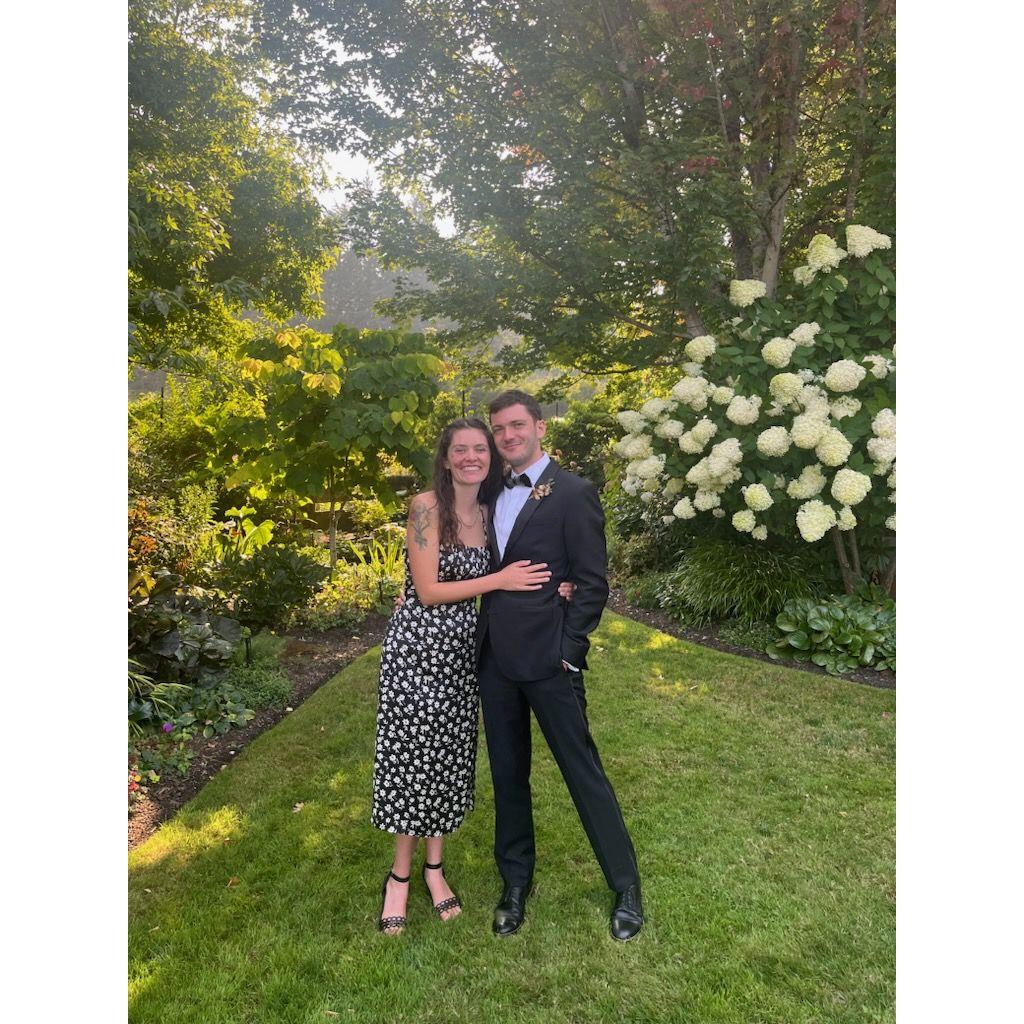 This was captured on best man Greyson's wedding to the wonderful Kate!