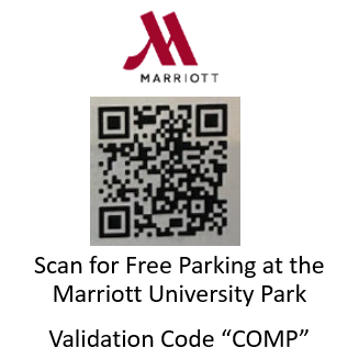 Scan for Free Parking at the Marriott University Park