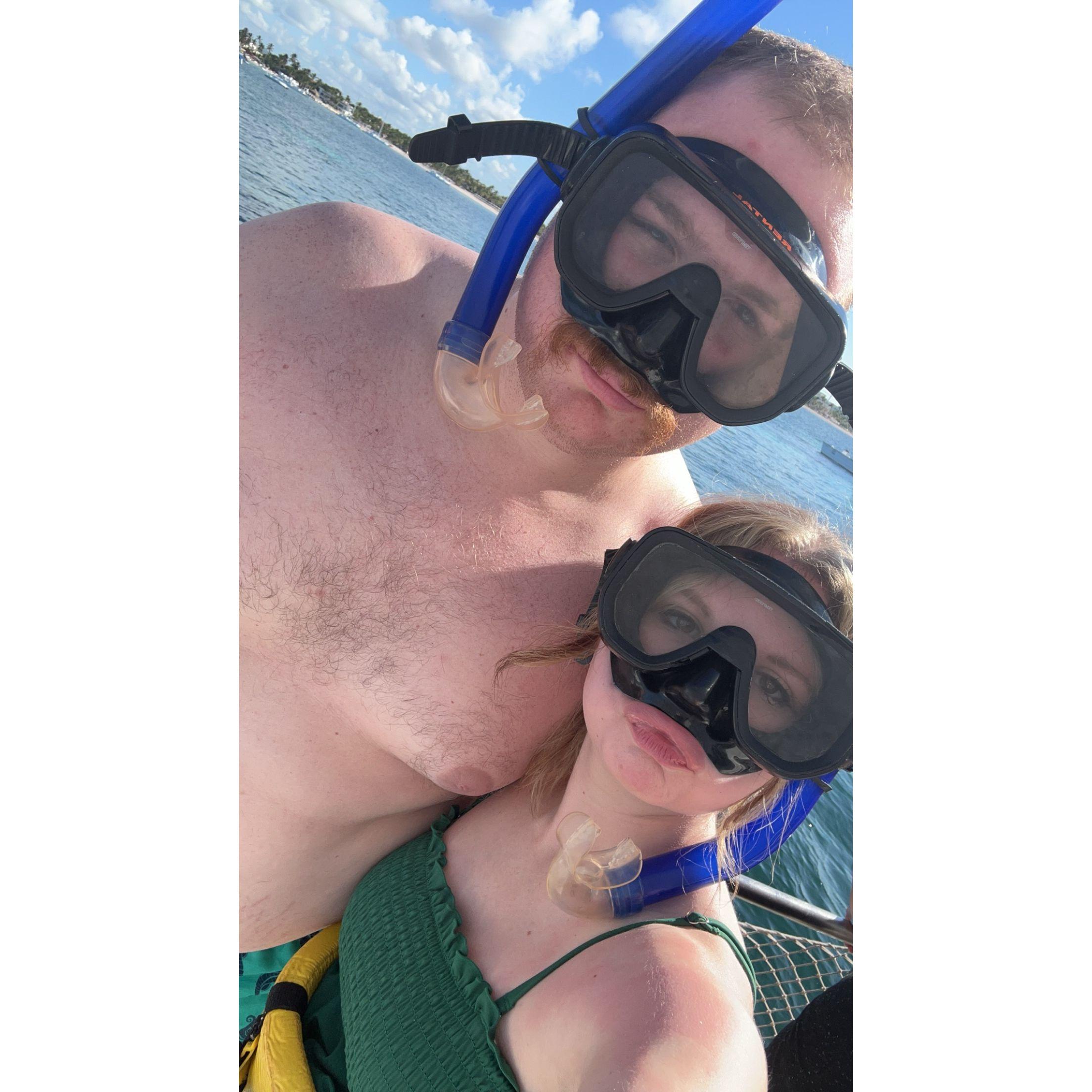 Snorkeling in the Dominican Republic! January 2024
