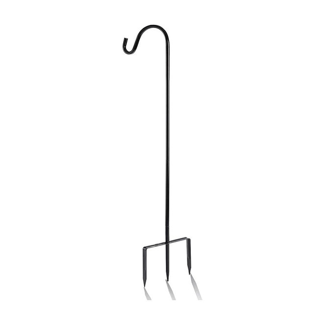 ExcMark Shepherd Hook 32 inch Use at Weddings, Hanging Solar Lights, Lanterns, Bird Feeders, Metal Hanger Hook