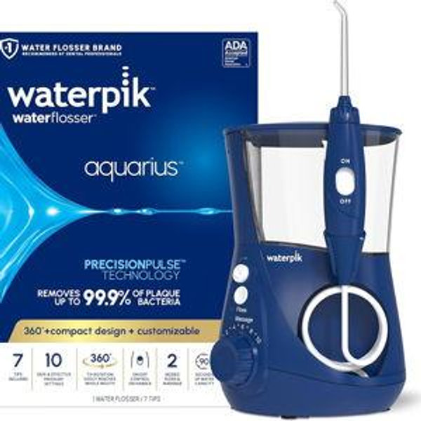 Waterpik Aquarius Water Flosser - Classic Blue