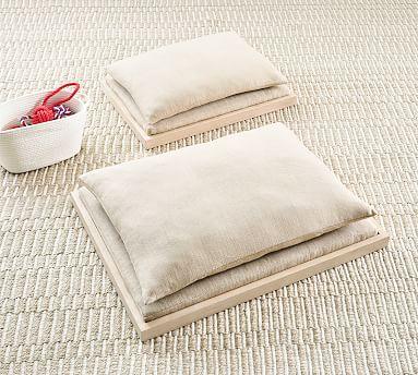 Cayman Raised Wooden Base Pet Bed Large