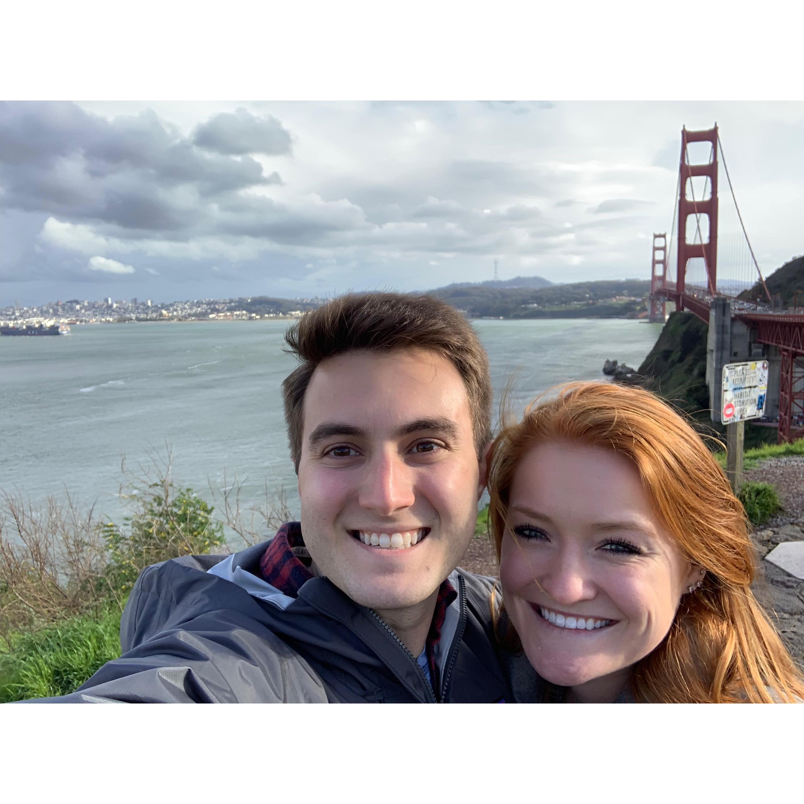 Making the most of our weekends during our stint of doing long distance.