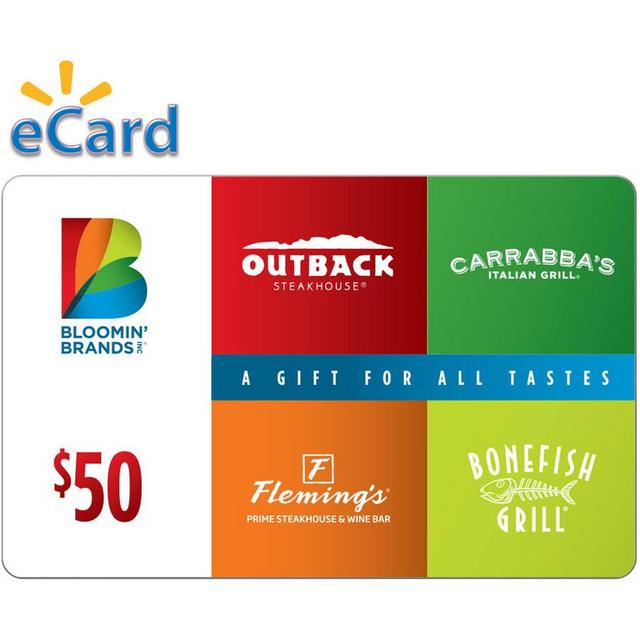 Bloomin Brands Gift Card (email Delivery)