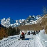 Maroon Bells - Snowmobiling