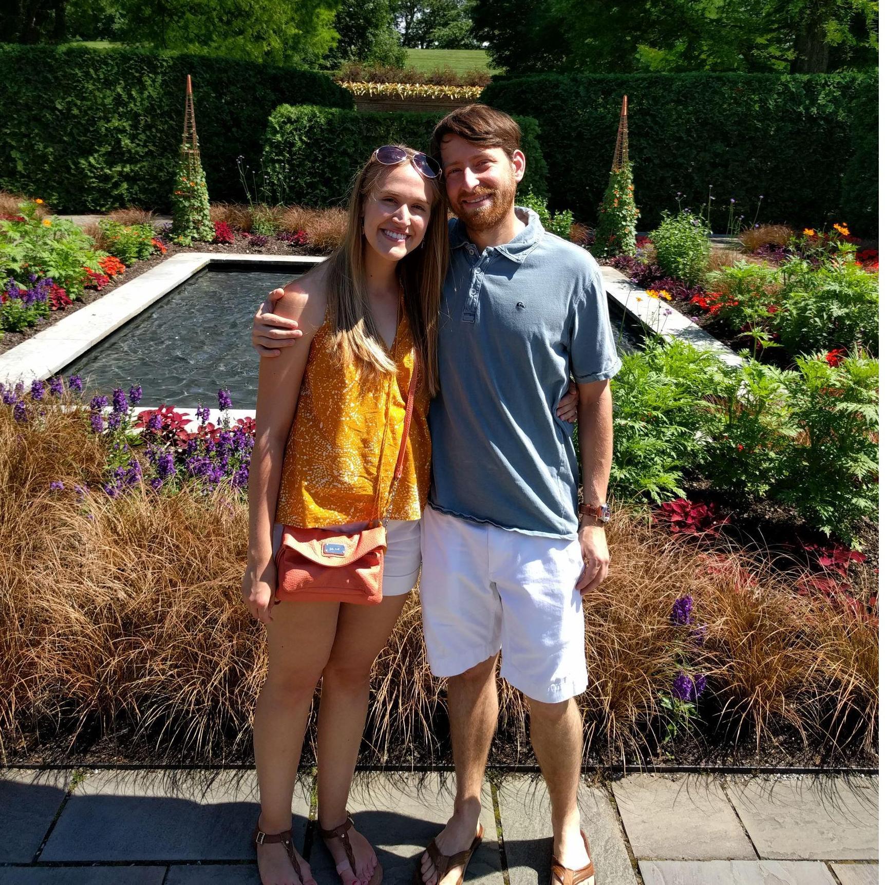 At Longwood Gardens in Kennett Square, PA