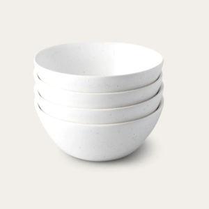 Dessert Bowls (Speckled White, Set of 4)