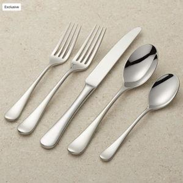 Caesna 20-Piece Flatware Set + Reviews | Crate & Barrel
