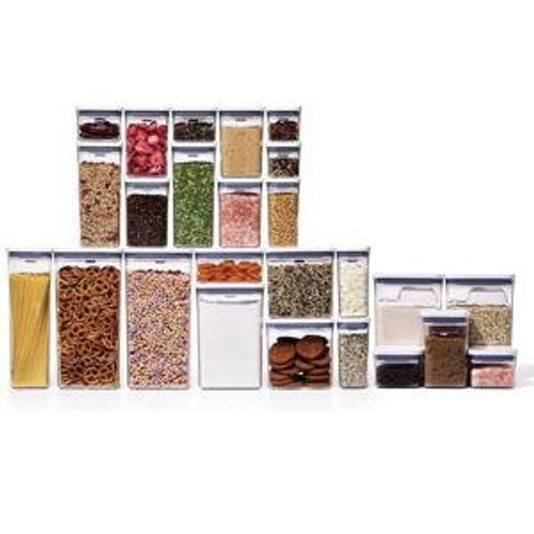 OXO - 20-Piece POP Container Set & 8-Piece POP Container Baking Set Bundle