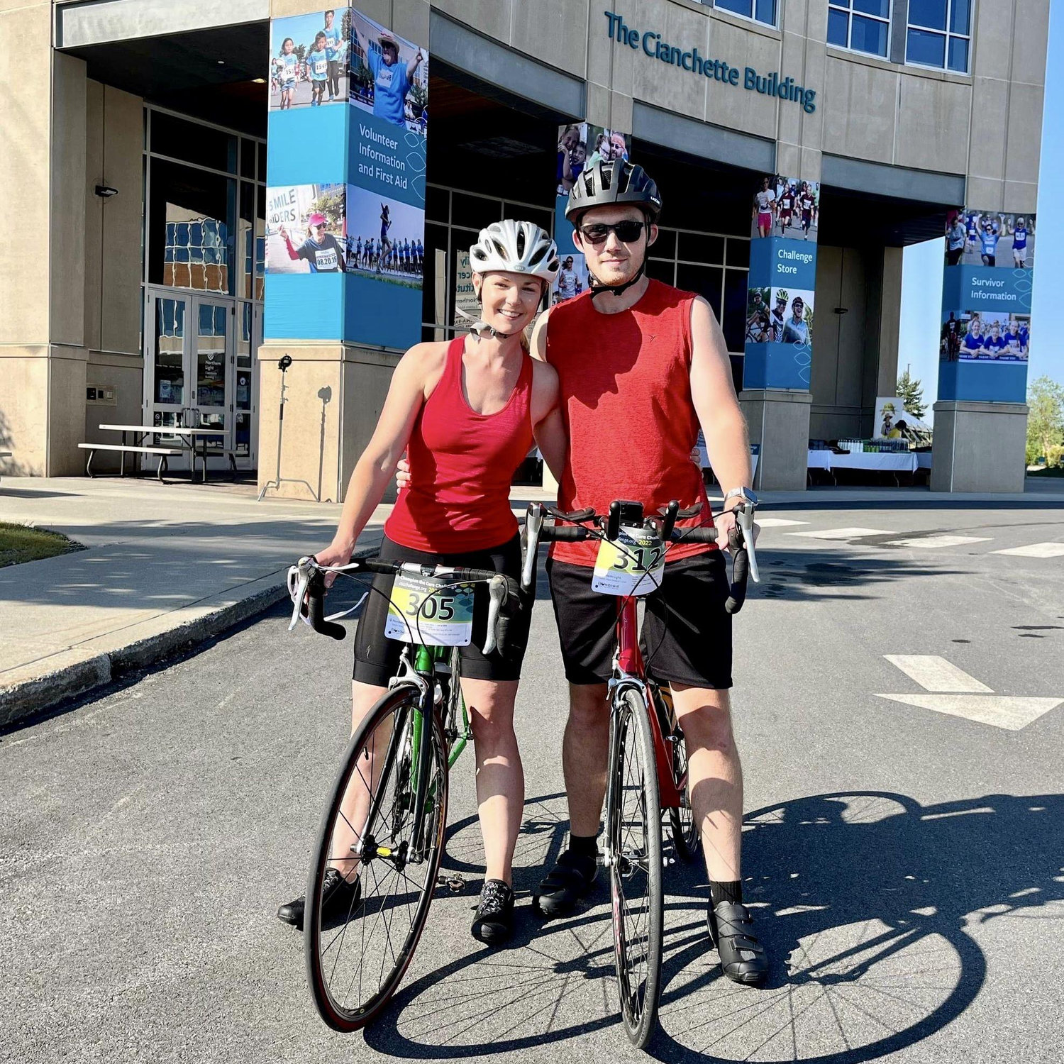Champion the Cure Challenge- bicycle race participants