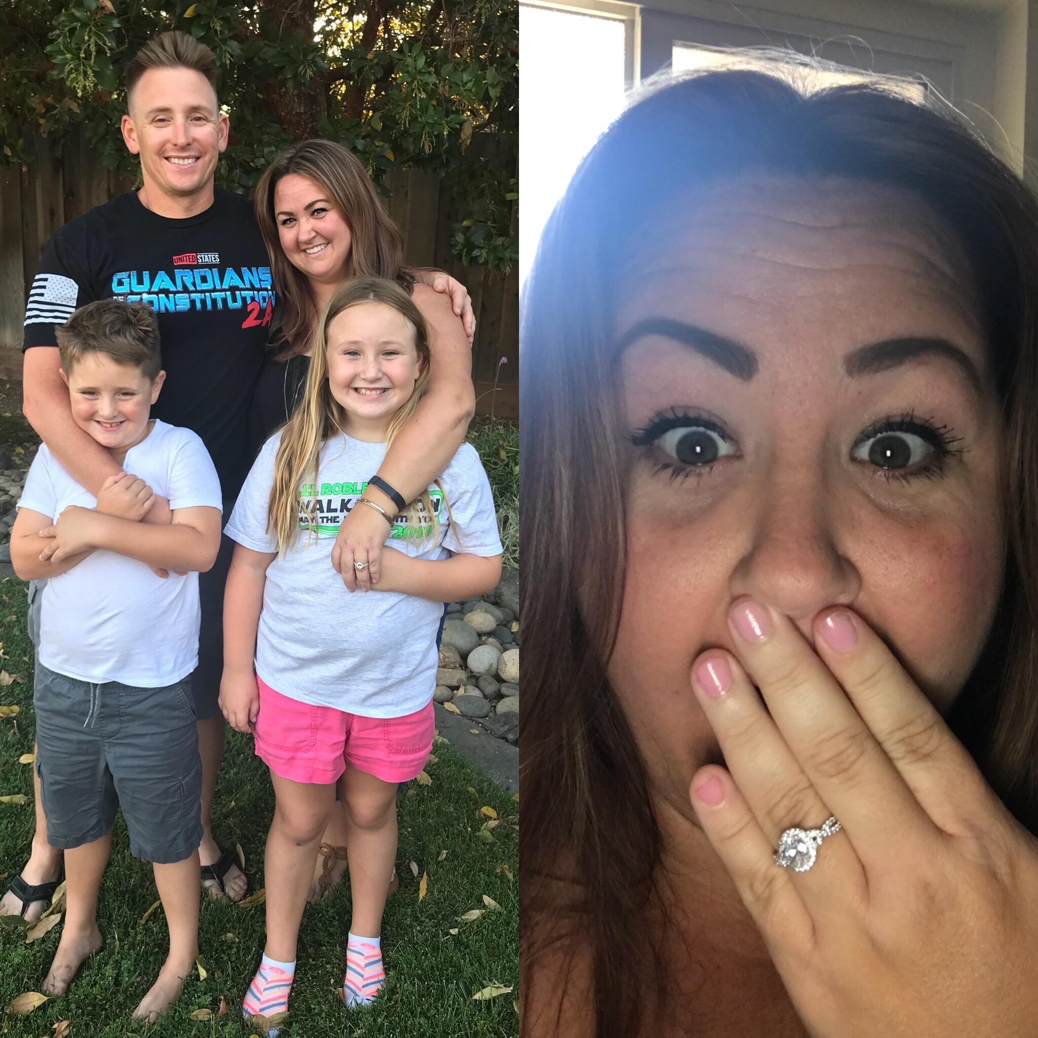 July 2018 - THE BEST DAY!! He asked, I said YES!