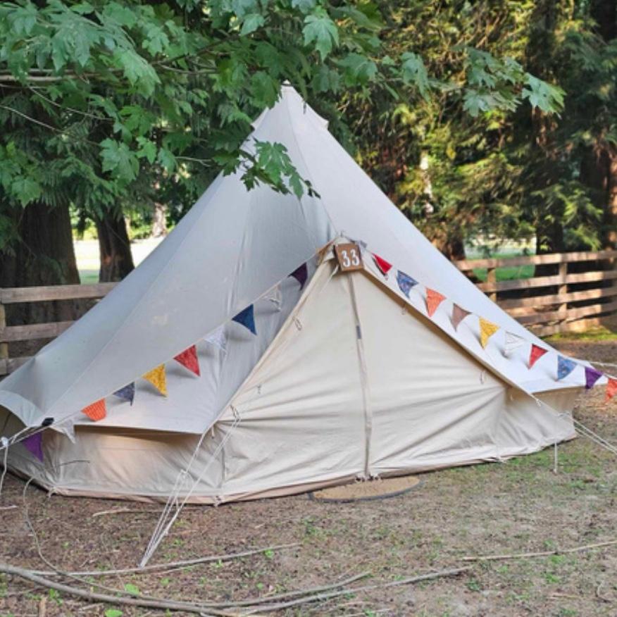 Wild Haven glamping tent option