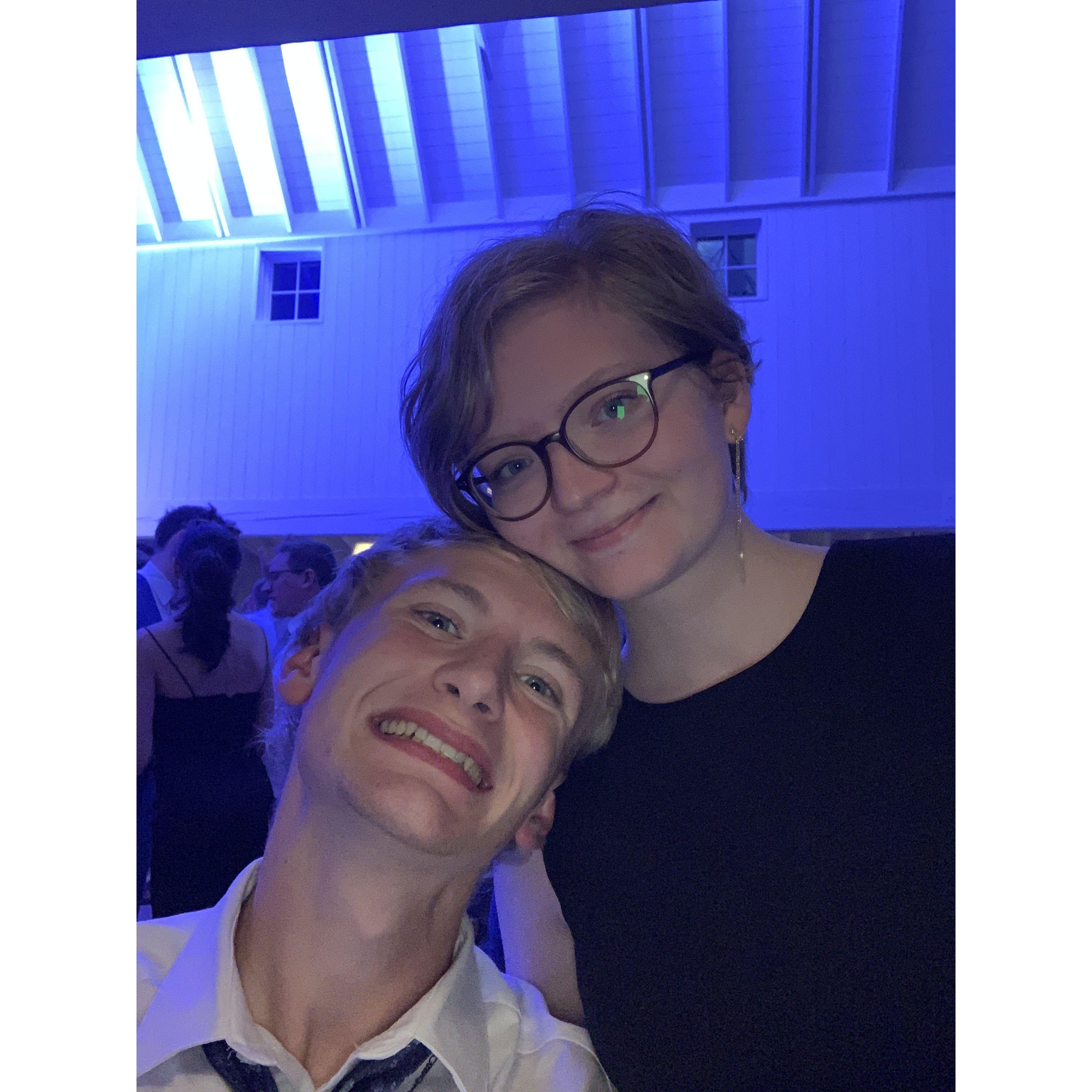 At another wedding