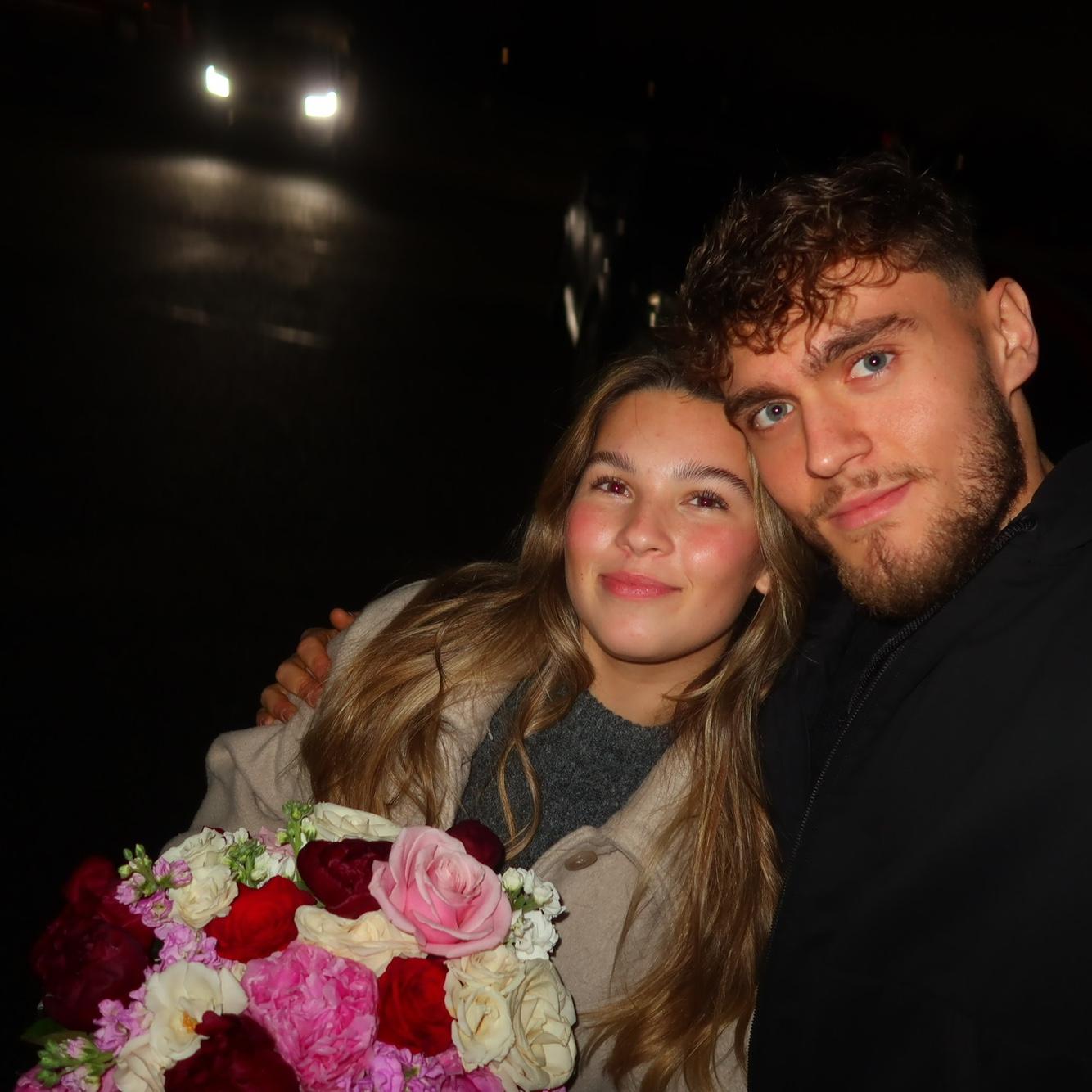Selfie when Jonny made it official