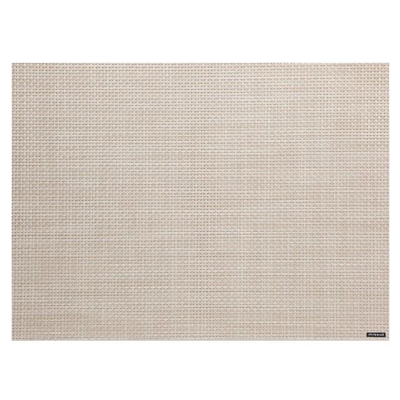 Chilewich Basketweave Place Mat, Khaki