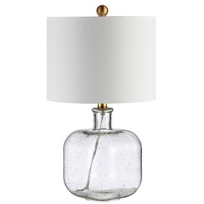 Armena Table Lamp - Clear/Brass Gold - Safavieh.
