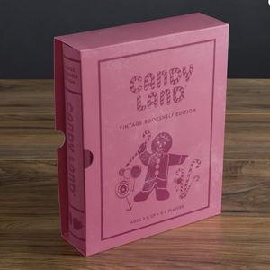 Candy Land Vintage Bookshelf Edition by WS Game Company, Classic Board Games for Kids with Linen-Wrapped Book Box, 1978 Retro Graphics & Slipcase, Ages 3+, Suitable for 2-4 Players