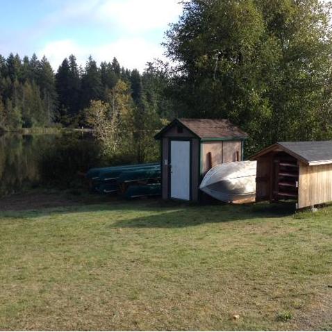 Our own private paddle-boats and canoes! Life jackets for adults, kids, and toddlers available, but bring your own as needed.